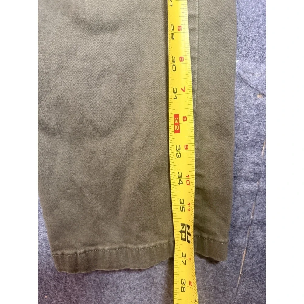 Calvin Klein Infinite‎ Flex Waist Slim Pants 36x30 Olive Green